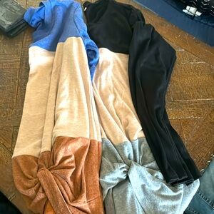 Women’s size small bundle of two cotton multicolored long sleeve shirts